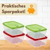 4er Set Frischhaltedosen mit Deckel Abtropfgitter Küche Produktbild-Vorschau 8