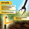 TORNADICA Gartenkralle T-Griff Unkrautentferner Produktbild-Vorschau 3