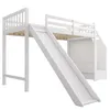 Flieks Lit superposé 90x200cm avec toboggan, lit d'enfant Voir les images du produit 12