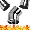Tubo a Gomito a 45° in Acciaio Inossidabile INOX – Curva a Anteprima dell’immagine prodotto 1
