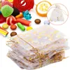 100 síťovaných sáčků, svatební výslužky, sladkosti, šperky, Náhled obrázku produktu 3