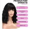 Damenperücken – Echthaarperücken für Damen – Waschbar Produktbild-Vorschau 2