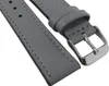Herzog Soft-Line Uhrenarmband grau > Leder Dornschließe Produktbild-Vorschau 1