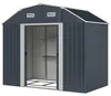 Outsunny tuinhuis van staal, 2,7 m², tuinhuis met Productafbeelding-voorbeeld 1