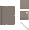 vidaXL Balkon-Sichtschutz Taupe 120x300 cm Oxford-Gewebe -  Produktbild-Vorschau 1