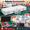 Poker Set 300 Chips mit Koffer – Komplett Pokerkoffer mit Produktbild-Vorschau 6