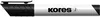 Kores whiteboard- en flipovermarker "K MARKER", zwart Productafbeelding-voorbeeld 7