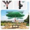 VOUNOT® Sonnenschirm Strandschirm 200cm mit Tragetasche und Produktbild-Vorschau 5