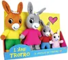 Peluche Jemini Trotro and Family Marron Voir les images du produit 2