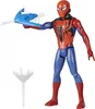 A Spiderman action figure with accessories, posed against a white background. Náhled obrázku produktu
