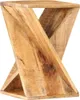 vidaXL Odkládací stolek 35x35x55 cm z masivního dřeva Mango Náhled obrázku produktu 4