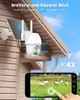 Caméra de surveillance 4G LTE avec carte SIM Caméra solaire Voir les images du produit 8
