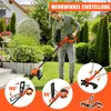 Akku-Rasentrimmer 20V mit 2.0Ah Akkus, Rasenkantenschneider Produktbild-Vorschau 6