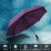 Regenschirme Auf-Zu-Automatik Winddicht Regenschirm Regen Produktbild-Vorschau 1