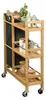 KESPER Regal auf Rollen mit Flaschenkorb 78 x 20 x 68 cm Produktbild-Vorschau 4