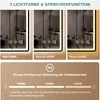 PESENXAN LED Spiegel Bad 80 x 60 cm mit Beleuchtung – Produktbild-Vorschau 8
