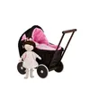 Tmavě hnědý kočárek pro panenky LILI 48X28 H26/47 CM Náhled obrázku produktu 2