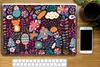 MuchoWow® Laptop Aufkleber Sticker Cover Muster - Eule - Produktbild-Vorschau 2