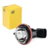 A product shot of a car headlight assembly and its packaging. Produktbild-Vorschau