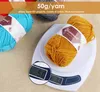 Häkelgarn 12 Farben * 50g, Wolle Zum Stricken Acryl Wolle Produktbild-Vorschau 3