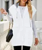 ASKSA Damen Jeansweste Kapuze aermellos Laessige Locker Produktbild-Vorschau 3