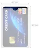 kwmobile 10x Kreditkarten Karten Schutzhülle - 10er Set TPU Produktbild-Vorschau 6