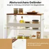 Chariot d'angle COSTWAY 25 cm de large, chariot de cuisine Voir les images du produit 6