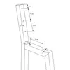 ML-Design 2 Stück Bankkufen H-Form 47x77,5cm Schwarz aus Produktbild-Vorschau 6