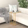 vidaXL Počítačový stolek Transparent 50x35x65 cm Tvrzené Náhled obrázku produktu 2