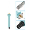 A collage of images showing a foam cutter tool and its components. Náhľad obrázku produktu