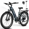 HITWAY E-Bike damen herren 26X3.0 Zoll Elektrofahrrad, Produktbild-Vorschau 1