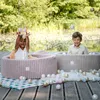 MISIOO Piscina di palline per neonati - Piscina rotonda in Anteprima dell’immagine prodotto 5