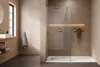 Duschwand Rea Flexi 120 Walk-In Gebürstetes Gold Produktbild-Vorschau 7