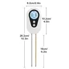 pH-Meter für Boden, 4-in-1 Feuchtigkeitsmesser für Produktbild-Vorschau 2