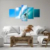 Bild auf Leinwand - Leinwandbild - Windsurfing strand ozean Produktbild-Vorschau 6