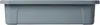 A side view of a gray plastic storage box with a lid. Produktbild-Vorschau