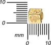 Glücksanhänger Würfel Gold 585 Ketten-Anhänger Gold für Produktbild-Vorschau 3