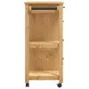 vidaXL Küchenwagen MONZA 84x40x88,5 cm Massivholz Kiefer Produktbild-Vorschau 6