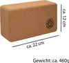 Yoga Block 4er Set VonBueren | Yogablöcke aus Kork | 22 x Produktbild-Vorschau 2