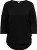 Camicia donna manica 3/4 curvy plus size longsleeve taglie Anteprima dell’immagine prodotto 14