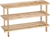 ZELLER Botník dřevěný 3 police 80x26x49,5cm Náhled obrázku produktu 3