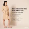 A. Essentials: Lichte badjas voor dames, middelgroot Productafbeelding-voorbeeld 2