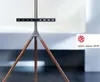 One for All 65" Tripod TV Stand Ultraslim TURN 360 dark Produktbild-Vorschau 3
