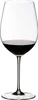 A clear studio shot of a wine glass filled with red wine. Produktbild-Vorschau
