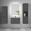 Badezimmer Badmöbel 60 cm Dünn Keramik Waschtisch mit Produktbild-Vorschau 8