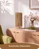 EDISHINE, lot de 2 lampes de chevet, abat-jour en corde de Voir les images du produit 2