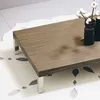 4er Set sossai Aluminium Möbelfüße 100mm in Chrom Produktbild-Vorschau 2