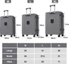 Set di valigie Flieks, set da viaggio 3 pezzi, tasche Anteprima dell’immagine prodotto 2