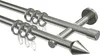 Interdeco Gardinenstange / Vorhangstange Edelstahl, Typ Produktbild-Vorschau 1