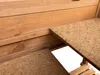 Hochbeet Holz braun 137 cm, inkl. Pflanzfolie & Ablage – Produktbild-Vorschau 8